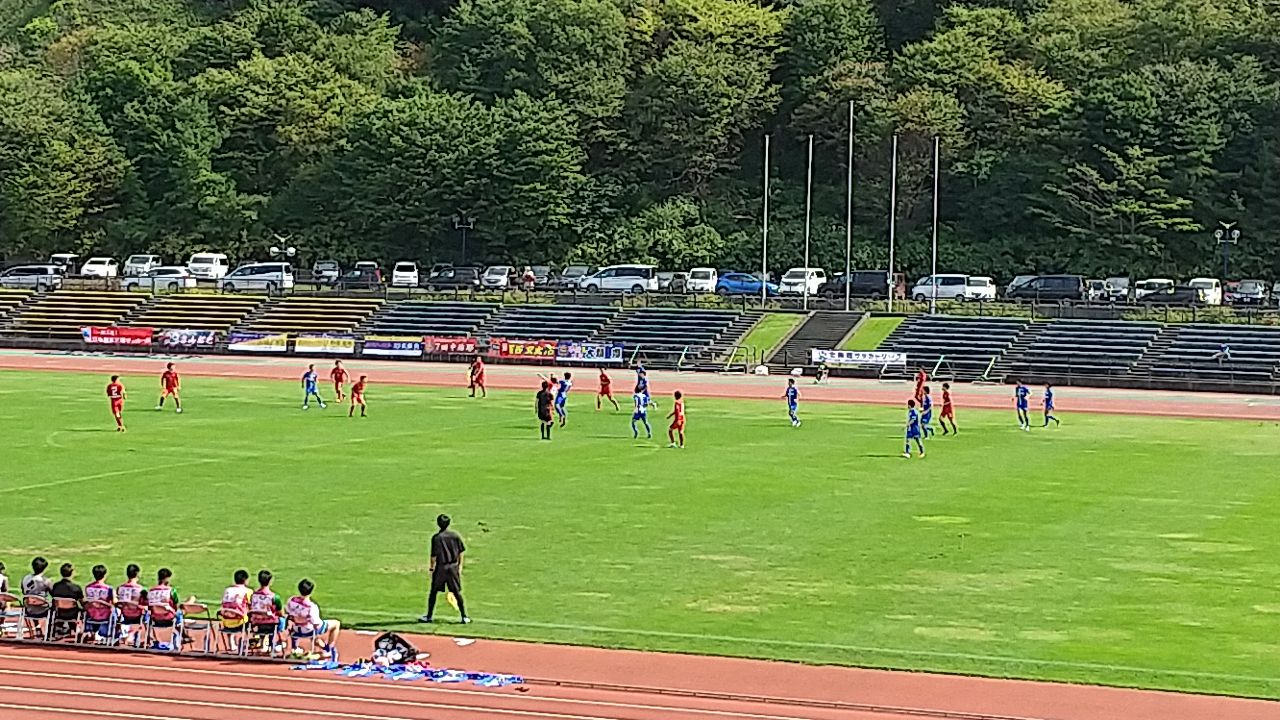 日本製鉄室蘭サッカー部対北海道十勝スカイアース