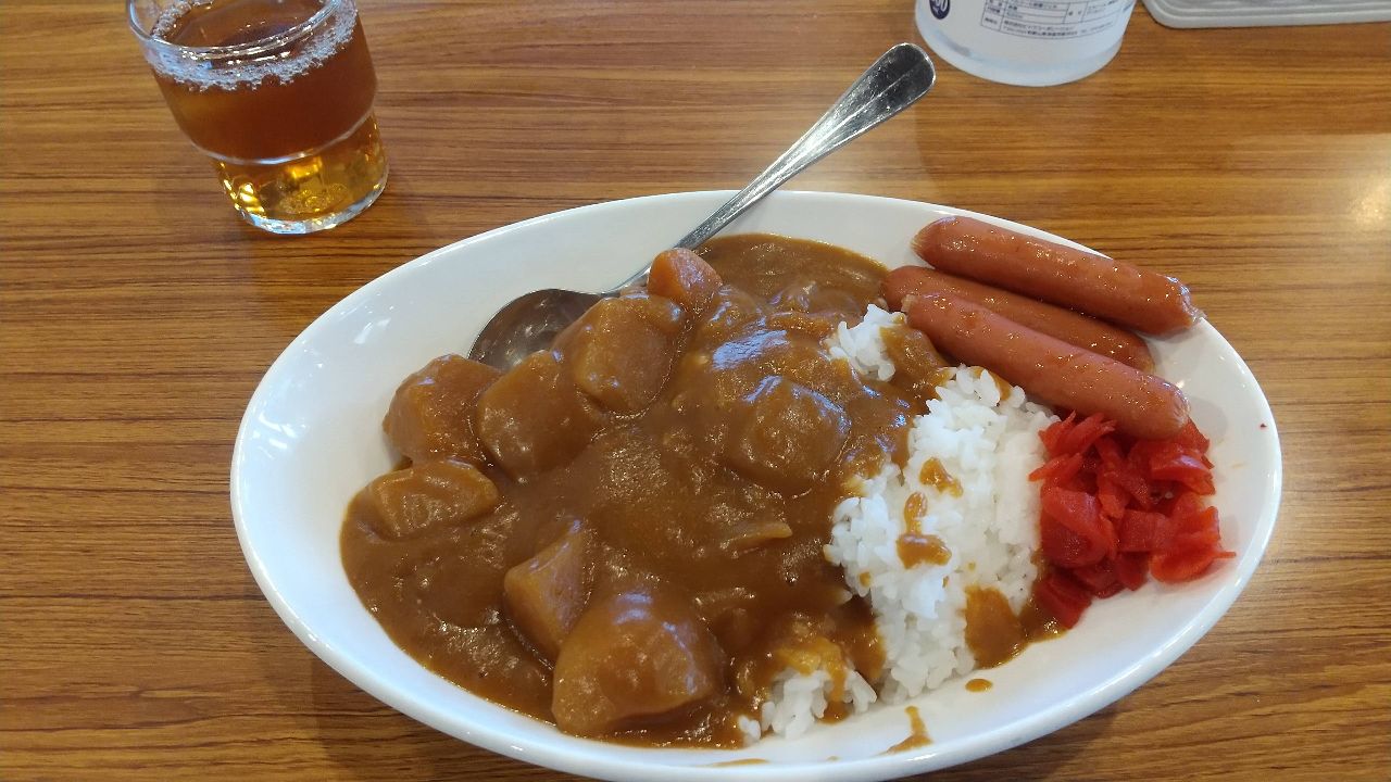 朝からカレー